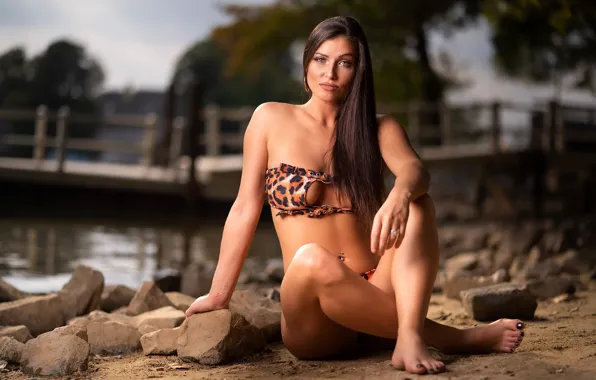 Девушка, бикини, Caitlin Hamilton