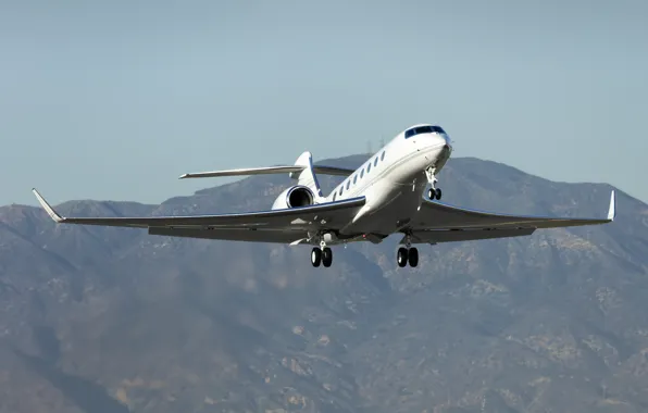 Картинка самолёт, реактивный, Gulfstream, G650, бизнес-класса
