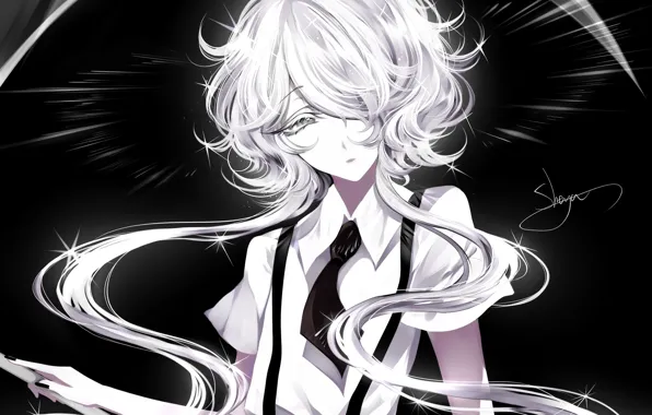 Девушка, аниме, коса, Houseki no Kuni, Страна Самоцветов