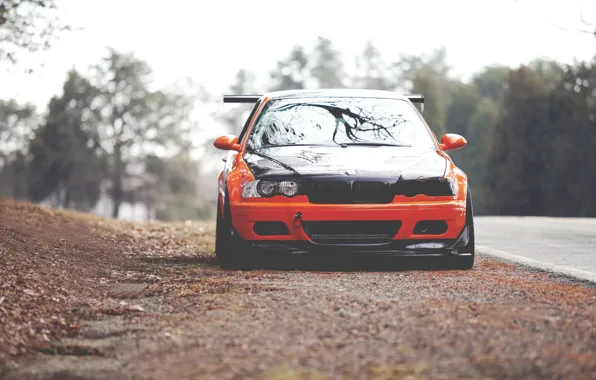 Картинка BMW, Orange, E46, M3