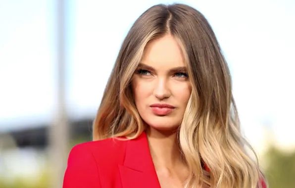 Взгляд, модель, макияж, фотосессия, hair, Victoria’s Secret, Romee Strijd, Роми Стрейд