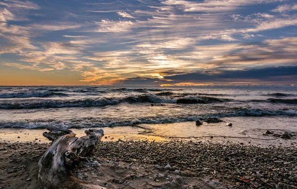 Море, пейзаж, берег