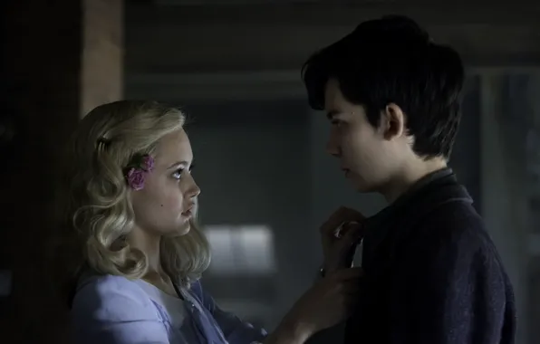 Asa Butterfield, Ella Purnell, Miss Peregrine's Home for Peculiar Children, Элла Пернелл, Эйса Баттерфилд, Дом …
