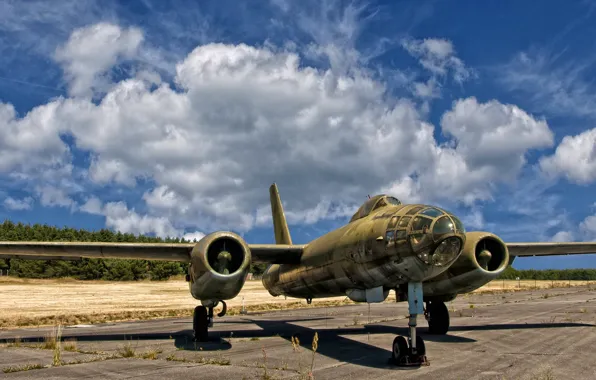 Самолёт, реактивный, фронтовой бомбардировщик, Ильюшин, Ил-28