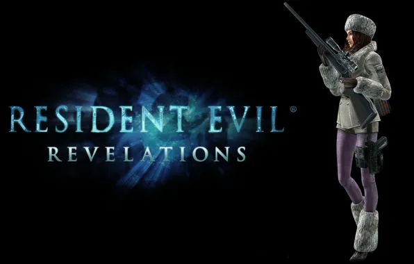Girl, gun, pistol, game, weapon, Resident Evil, sniper, Capcom