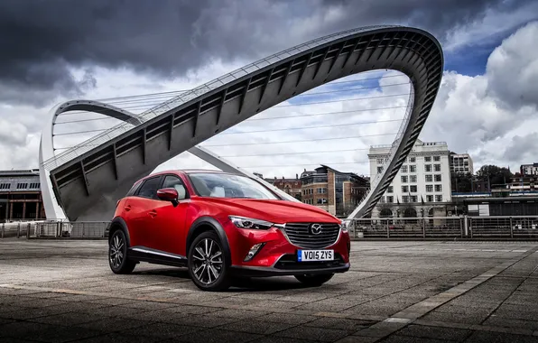 Картинка Mazda, мазда, UK-spec, паркетник, 2015, CX-3