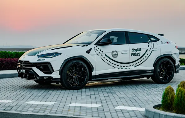 Картинка Lamborghini, Urus, Lamborghini Urus Performante Dubai Police