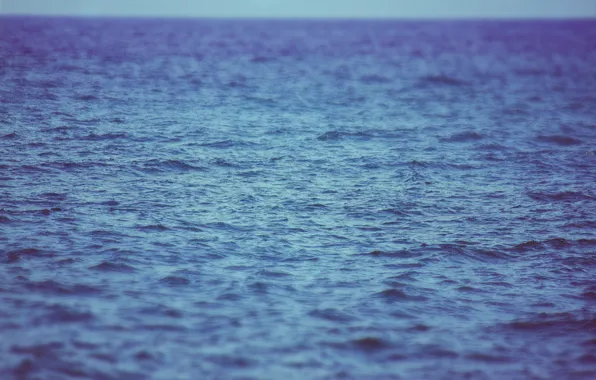 Картинка море, волны, вода, океан, горизонт