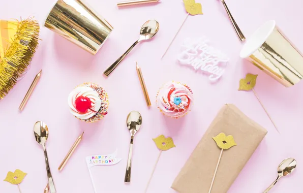 День рождения, праздник, подарки, декор, Hat, Sweet, Present, Birthday