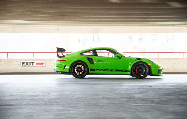 Картинка green, 911, Porsche, Porsche 911 GT3 RS