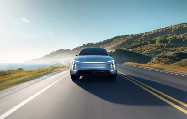Вид спереди, 2019, SF Motors, электрокроссовер, SF5