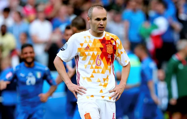 Футбол, Испания, футболисты, football, Сборная, Iniesta, Иньеста, National team