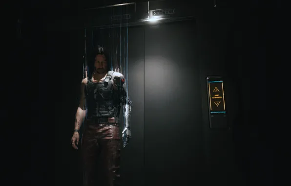 Киберпанк, cyberpunk 2077, Джонни Сильверхенд, Johnny Silverhand