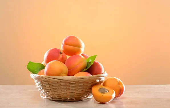 Фрукты, абрикосы, apricot