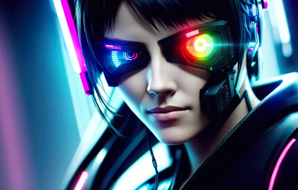 Future, girl, art, cyberpunk, digital art, stable diffusion, neuronet, Ai art