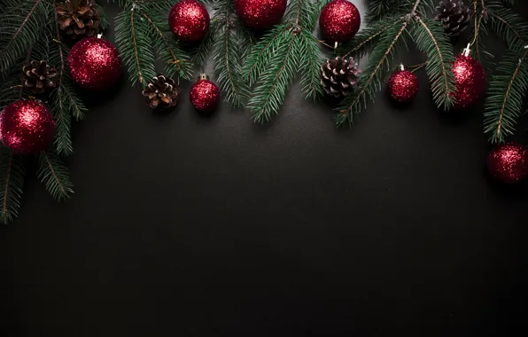 Картинка шары, елка, Новый Год, Рождество, Christmas, balls, New Year, decoration