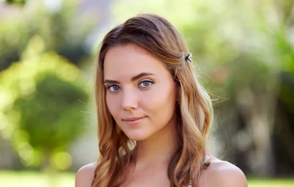 Взгляд, волосы, Mango A, Katya Clover