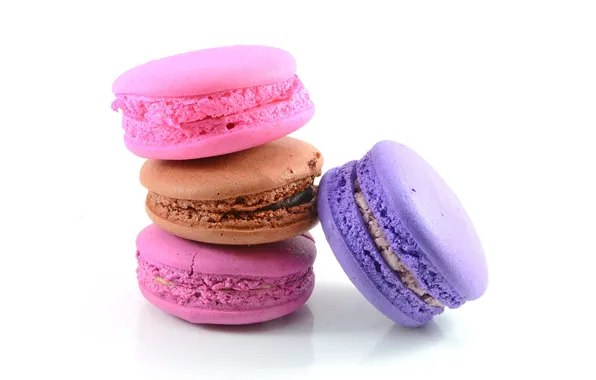 Печенье, крем, macaron, макаруны, миндальное