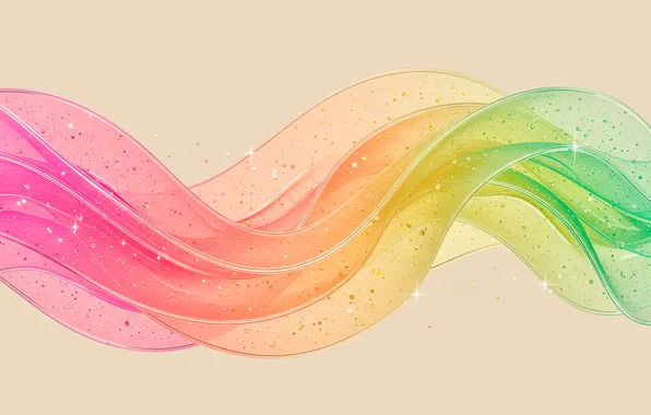 Волны, цвета, абстракция, фон, обои, colors, abstract, waves
