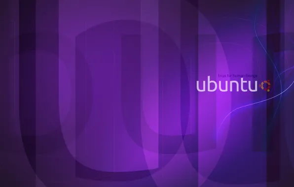 Картинка фиолетовый, Linux, линукс, Ubuntu, убунту, purple, violet