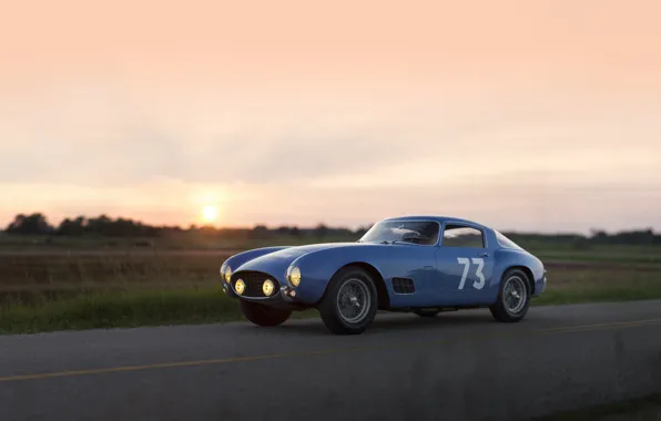 Картинка Ferrari, 1956, Berlinetta, 250, Scaglietti, Tour de France, Competizione