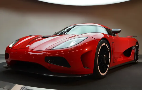 Koenigsegg, red, agera