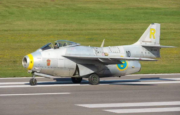 Реактивный истребитель, шведский, Saab J 29F, Туннан