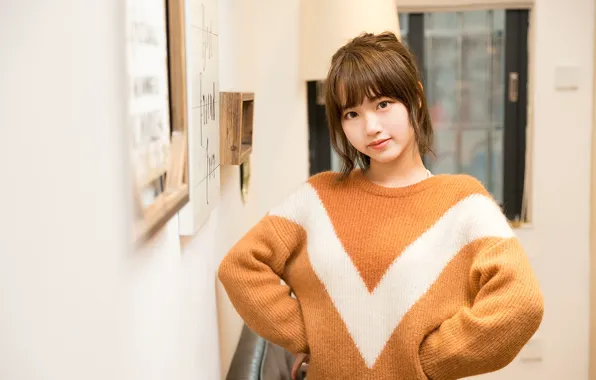 Картинка Beautiful, Asian, Model, Woman, Pretty, Japanese, Sweater