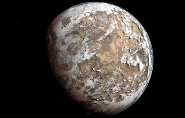 Ice, Planet, clouds, snow, geography