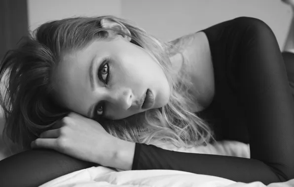 Глаза, взгляд, лицо, модель, губы, Vanessa