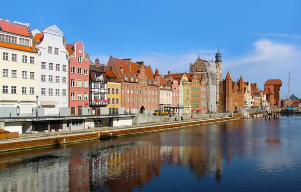 Historic, ricer, gdańsk, motława