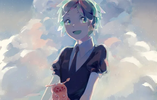 Улыбка, девочка, Houseki no Kuni, Страна Самоцветов