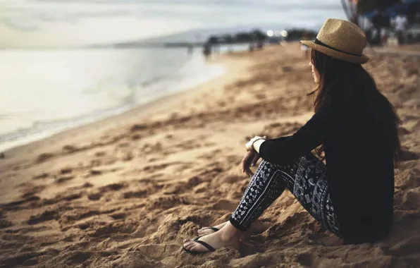 Beach, sea, girls, memories