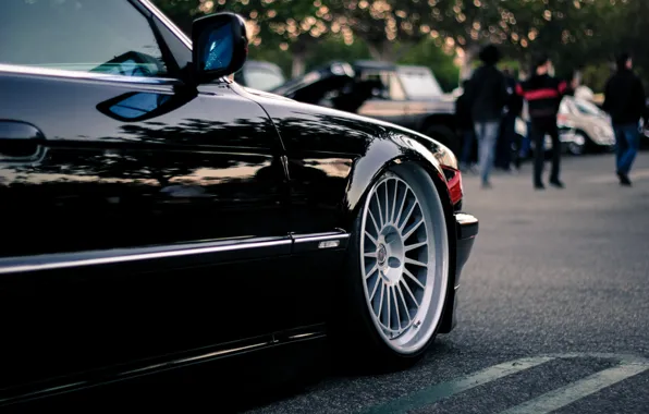 BMW, stance, 7 series, E38