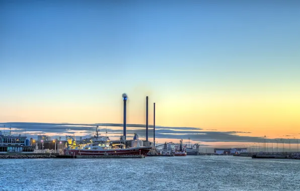 Город, порт, Skagen