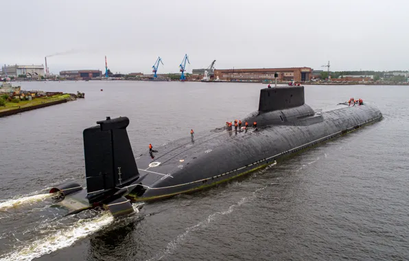 Подводный, крейсер, атомный, шифр Акула