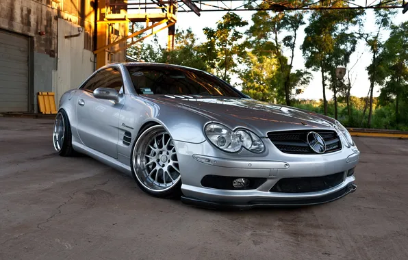 Тюнинг, mercedes, мерседес, amg, sl55