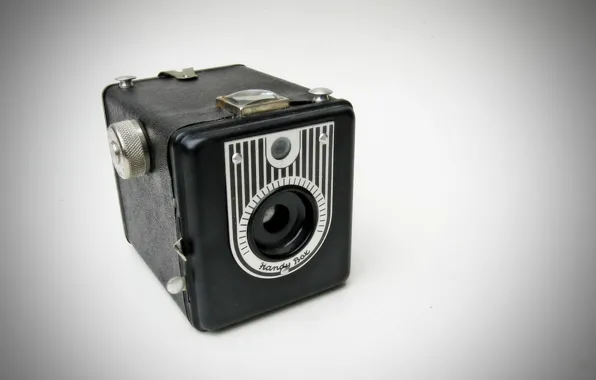 Картинка макро, фон, Handy Box Vintage Camera