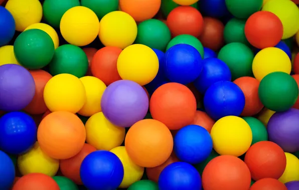 Картинка шарики, шары, цветные, много