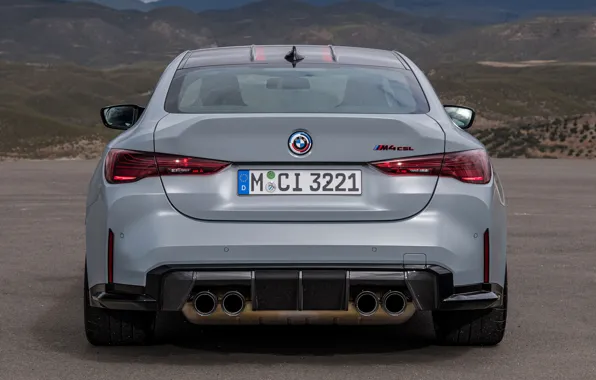 Вид сзади, Coupe, CSL, BMW M4