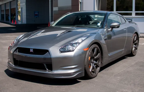 Картинка nissan, GT-R, 2010, street