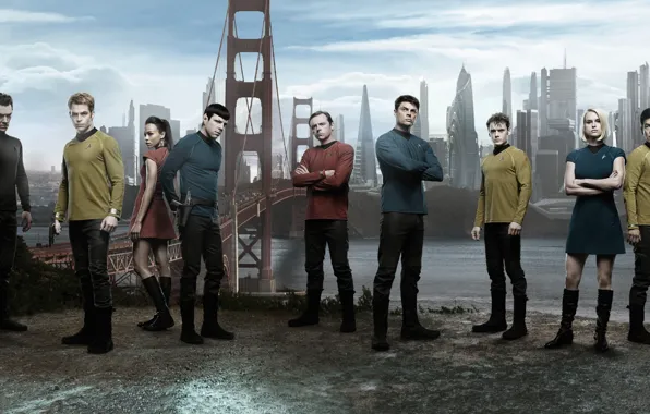 Руины, Star Trek, персонажи, Star Trek Into Darkness