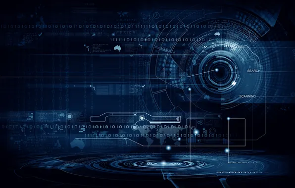 Картинка electronic, digital, hi-tech, futuristic, information, global, innovation