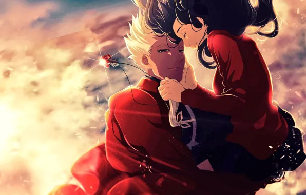 Рин, арчер, Судьба ночь схватки, Fate / Stay Night