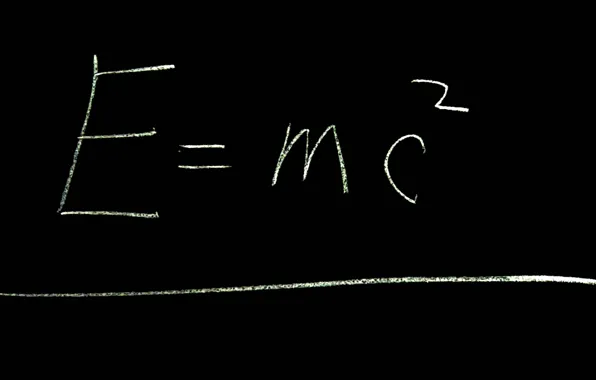 Картинка Энергия, физика, Эйнштейн, E=mc^2, теория относительности, Масса