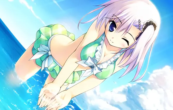 Girl, sexy, long hair, boobs, anime, beautiful, pretty, erotic