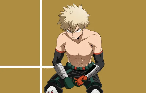 Фон, парень, My Hero Academia, Boku No Hero Academia, Моя Геройская Академия, Бакуго Катсуки, by …