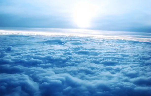 Sky, blue, cloud