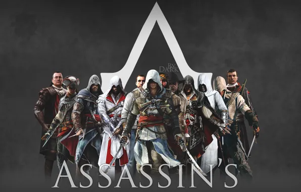 Картинка Ezio, Эдвард, Assassin's Creed, Эцио, Edvard