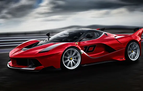Ferrari, суперкар, феррари, 2015, FXX K